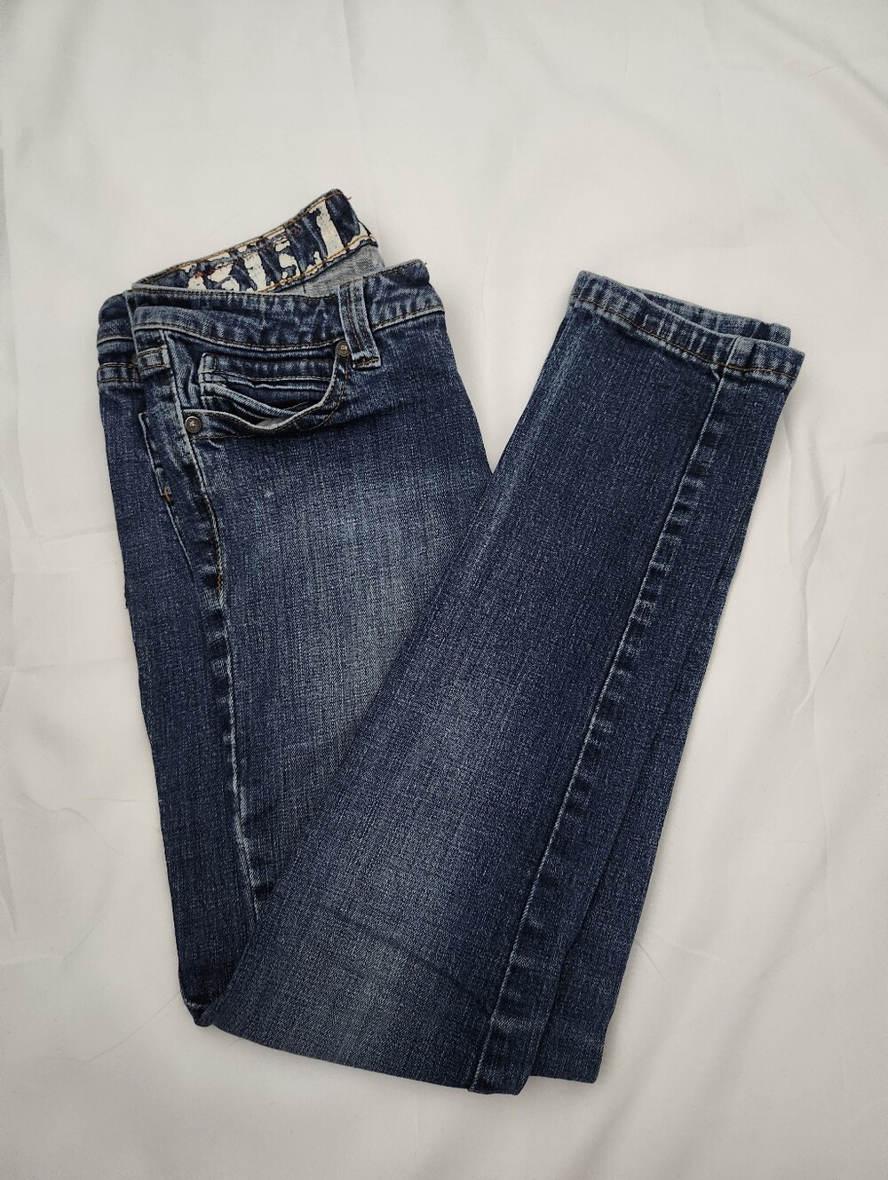 Billabong Women's Skinny Jeans - Dark Blue Wash
